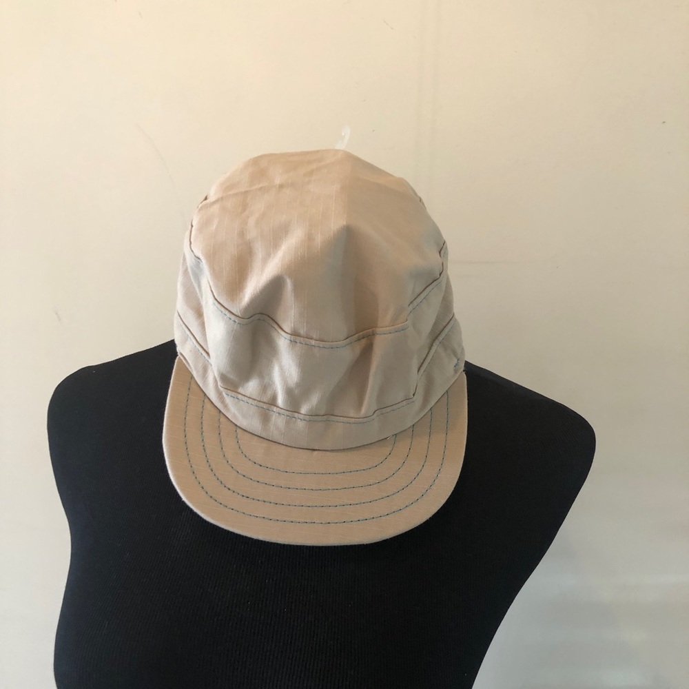 STORMY KROMER New With Tag Elastic Back Closure Tan Sand CADET CAP HAT